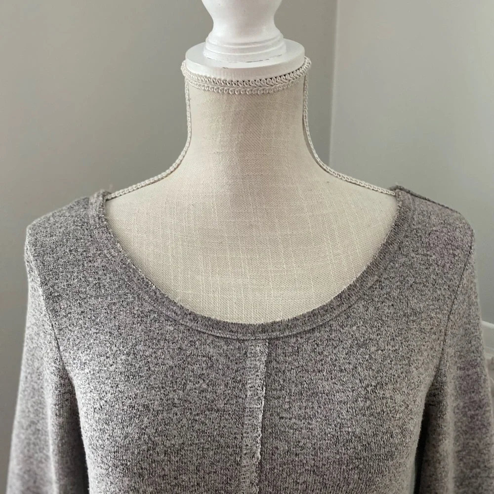 Billabong L/S Knit Fit and Flair Mini Dress - Picture 2 of 6